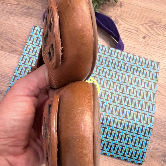 Tory Burch - camel color Miller ballet flats size 8.5 - Picture 6 of 11